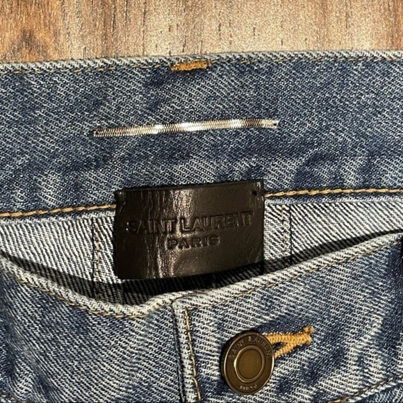 Saint Laurent Jeans Size 31x32 NWT - Picture 6 of 8